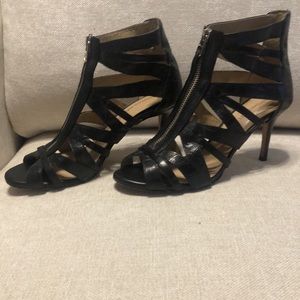 Antonio Melani Strap high heel sandals Leather upper & Leather Soles 8.5